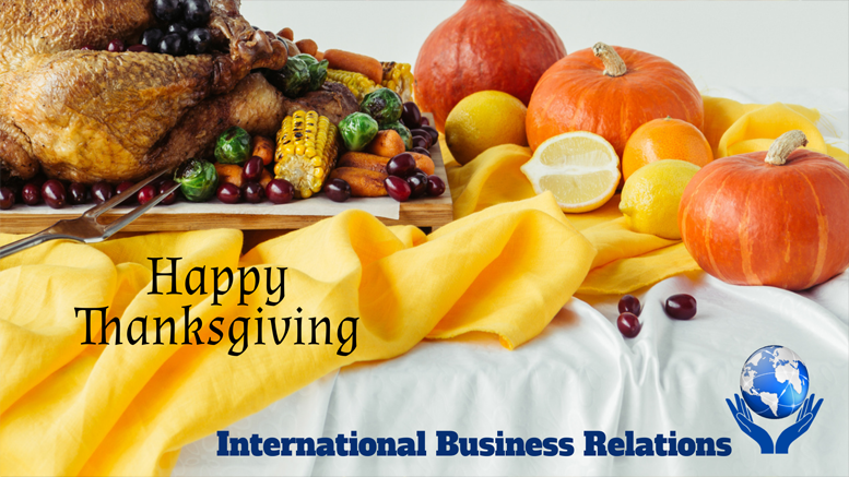 Happy Thanksgiving – International Business Relations